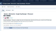Google Tag Manager for PhocaCart - plugin